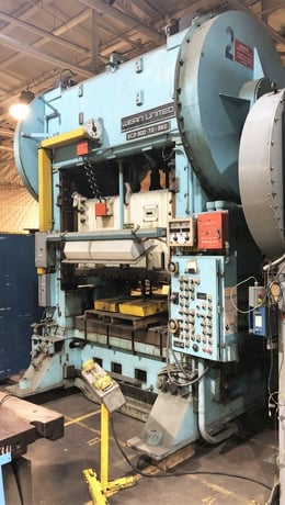 300 Ton, Warco #SC2-300, 6" stroke, 72" x 36" bed, 30-60 SPM, bargain, #3482 - Image 2