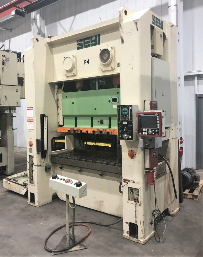 176 Ton, Seyi #SLS2-176, 5" stroke, 72" x 30" bed, 40-90 SPM, 2003, #5569 - Image 2
