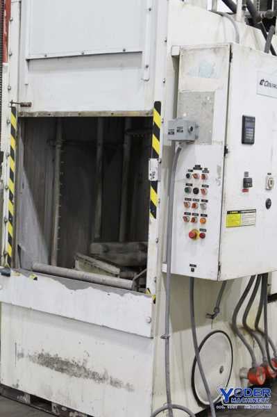 Centri parts washer, 48" x48" x48", heated, skimmer, wash, blower, power door open, #71593 - Image 2