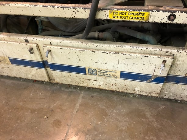 Youngstown Youngstown #VT15389, Calibration & Vacuum Sizing Table, from service, 1990, #16206 - Image 3