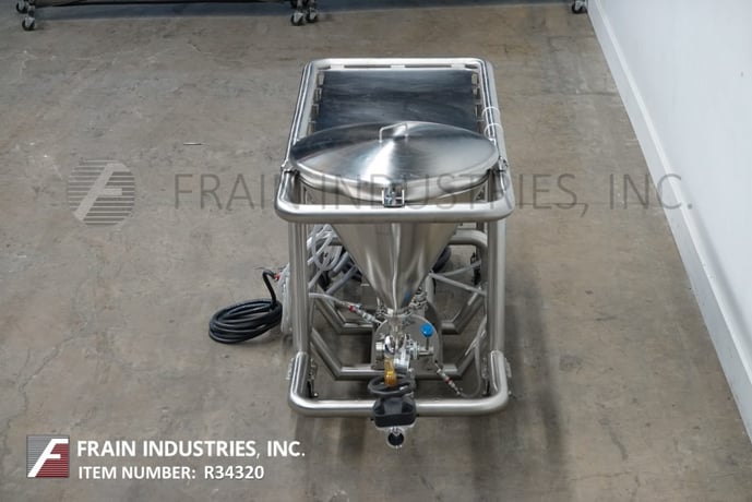 Fristam, 316 Stainless Steel, inline, integrated mixing system, incorporates Model FZX-2100 liquid ring pump - Image 4