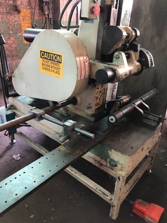 12-3/4" Continental #12A, air-operated, cap: 3-1/2" - 12-3/4" OD x 1/2" wall, 5 HP - Image 2