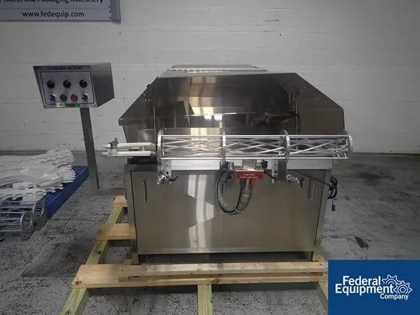 DT Kalish Kalisort #073, bottle orientor, up to 80 bottles/min., integrated Stainless Steel bottle hopper - Image 2
