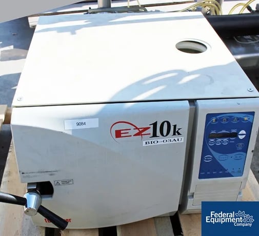 10" x 19" Tuttnauer #EZ10K, autoclave, #2929-9 - Image 1