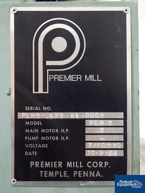Premier #PLM-5, Planetary Mixer, Stainless Steel, 5 liter jacketed mixing can, vacuum cover, 230 V., #3056-3 - Image 2