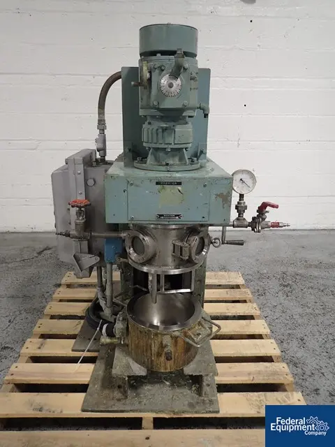 Premier #PLM-5, Planetary Mixer, Stainless Steel, 5 liter jacketed mixing can, vacuum cover, 230 V., #3056-3 - Image 3