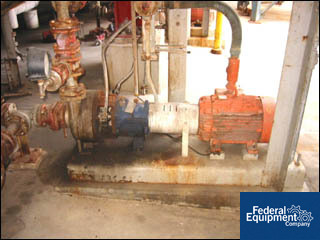 150 GPM @ 18' TDH, Durco #2K2X2X10, Stainless Steel, D20 Alloy, 20 HP, 2" x 2" x 10" impeller, 1800 RPM - Image 1