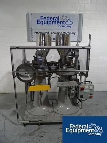 Manesty #Drycota, rotary tablet press, 16 stations, keyed upper punch guides, #3109-22 - Image 1