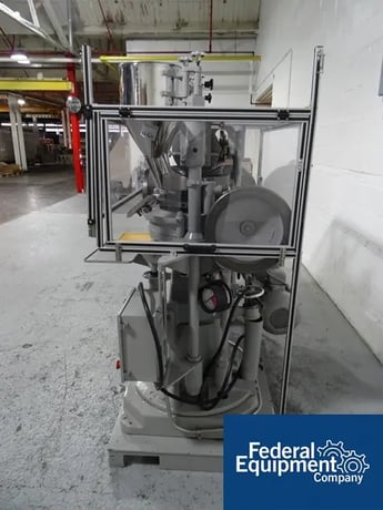 Manesty #Drycota, rotary tablet press, 16 stations, keyed upper punch guides, #3109-22 - Image 3