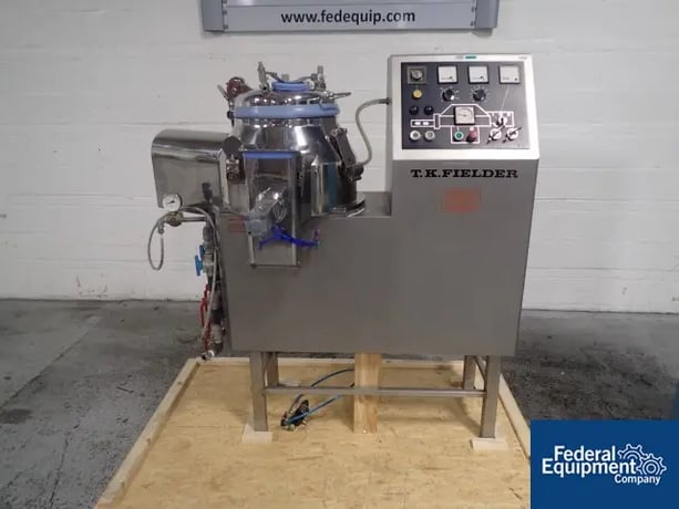 Aeromatic Fielder #PMA25, High Shear Granulating Mixer, Stainless Steel, 65 liter bowl, #3114-7 - Image 3