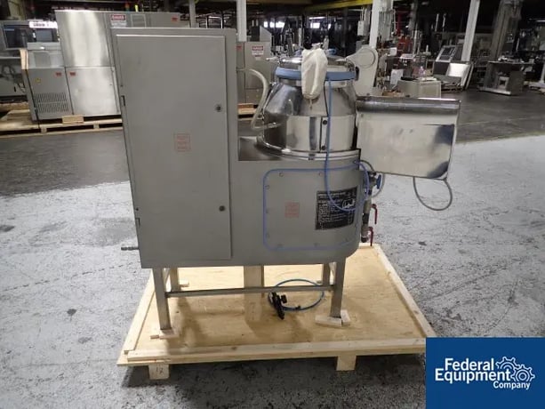 Aeromatic Fielder #PMA25, High Shear Granulating Mixer, Stainless Steel, 65 liter bowl, #3114-7 - Image 5