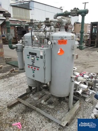 500 scfm, XEBEC #565HP18AFG-AUTODEW, dual dessicant dryer, 120 V., controls, s/n #3727, #43417 - Image 1
