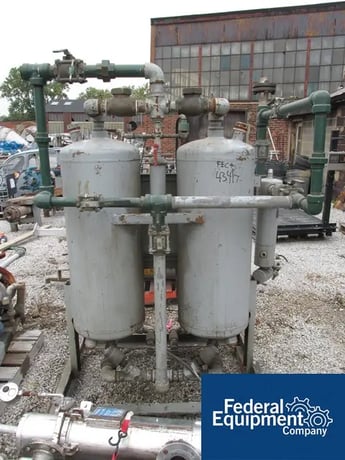 500 scfm, XEBEC #565HP18AFG-AUTODEW, dual dessicant dryer, 120 V., controls, s/n #3727, #43417 - Image 3