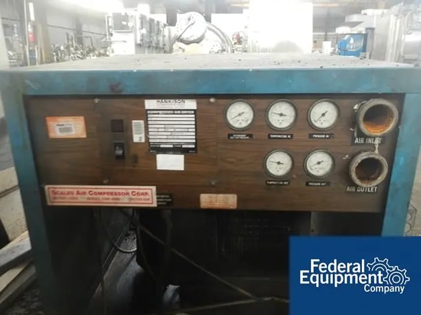 300 cfm, 100 deg.F, 100 psi, Hankison #80300, R12 refrigerant, 1.5 HP, #42785 - Image 4