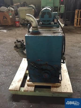 300 CFM, Hull Kinney #HS300, Vacuum Pump, 10 HP, serial# 200250VP, #3157-17 - Image 3