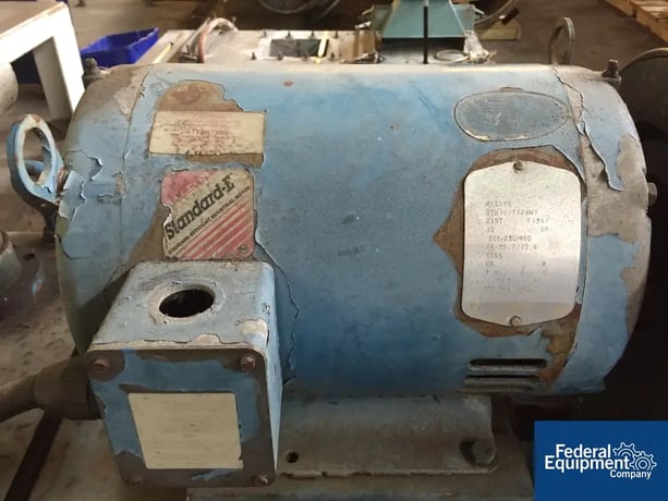 300 CFM, Hull Kinney #HS300, Vacuum Pump, 10 HP, serial# 200250VP, #3157-17 - Image 5