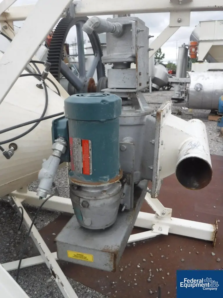 Bag Dump Station, with Dust Collector, IAC, Carbon Steel, 0.5 hp rotary airlock discharge, #3149-9 - Image 6
