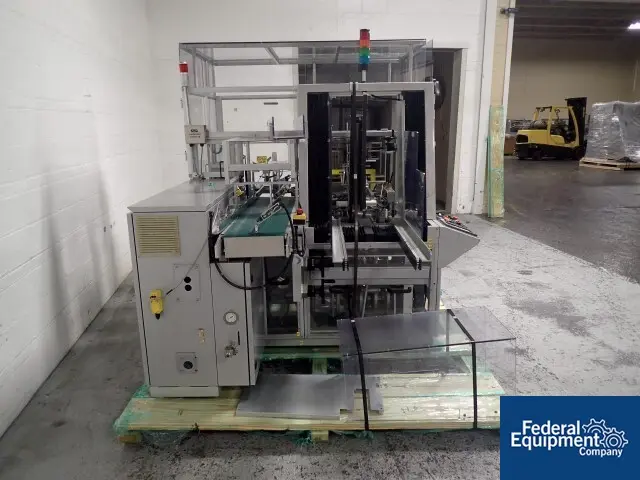 MAB #B88, case erector packer with powered case feeder, carton collating & loading station, serial - Image 5
