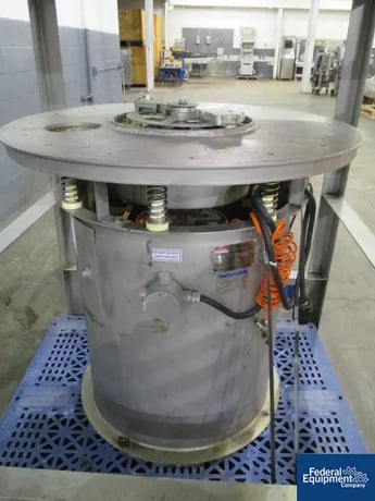 Bag Dump Station, Sweco #ZS40S124BDSDSFXB, Stainless Steel, 28" diameter dump opening, 40" Sweco base with - Image 5
