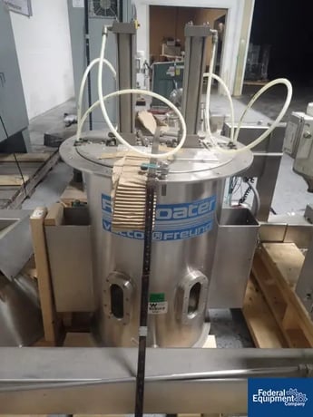 Vector #FL-Mulit-5, fluid bed dryer, Stainless Steel, (2) top spray granulation chambers, bowls and expansion - Image 5
