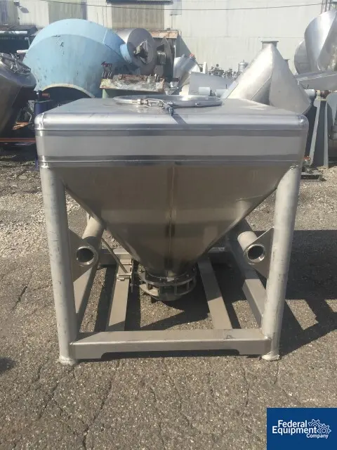 Tote Systems, tote bin, stainless steel, #3240-3 - Image 3