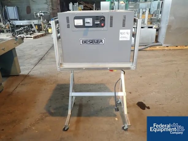 Beseler Tunnel #TD-16-10, Sealer, 16" wide x 10" high x 26" long, max product size, 15" wide x 9" high, on - Image 1