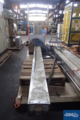 LB Bohle #HS400, 400 KG, Drum Lift, Stainless Steel, 144" rise, approximately 182" overall height, serial# - Image 1