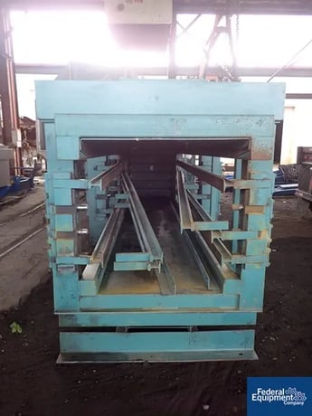30" x 36" Maren #203-103-A-ET, horizontal automatic tie baler, 50 HP, stands & automatic tie inserter - Image 7