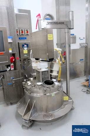 50 gallon Lee #50U7S, triple motion vacuum kettle, Stainless Steel, 100 psi, jacketed, 10 HP, 2004, #3168-75 - Image 3