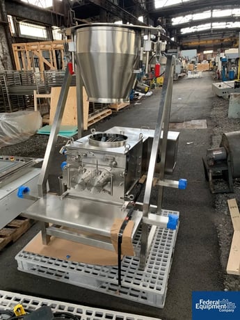Bulk Bag-super Sack Unloading, Lleal, dual rotor oscillating granulator, Stainless Steel, electric hoist - Image 5