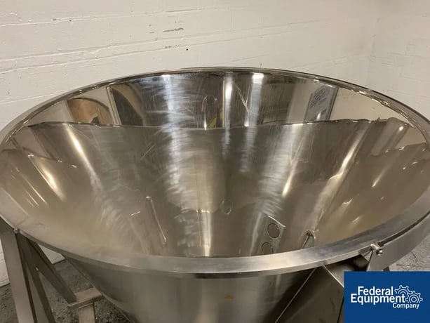 Vector, top spray expansion chamber, Stainless Steel, 62.5" top inner diameter, 30.5" bottom inner diameter - Image 6
