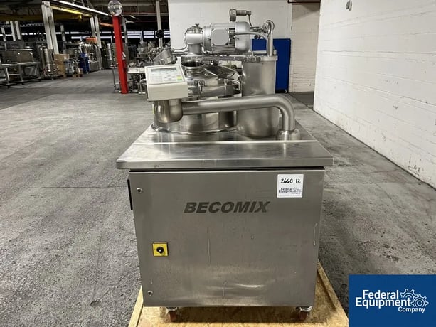 15.8 gallon Becomix #RW30, Stainless Steel planetary mixer, 60 liter total capacity, 30 liter working - Image 6