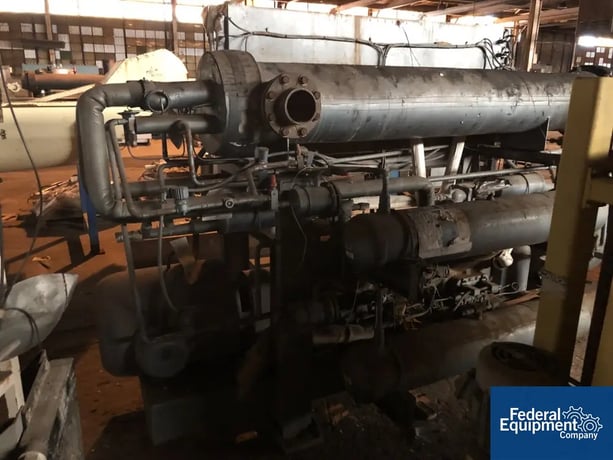 Ketema #DDCA95, chiller, water cooled, (2)60 hp compressors, r22, 460 volt, S/N AC897603, #10634-11 - Image 4