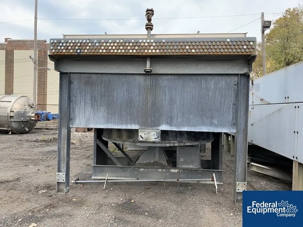 Esex air fin cooled heat exchanger, (2) fans, on stand, #3397-9 - Image 6