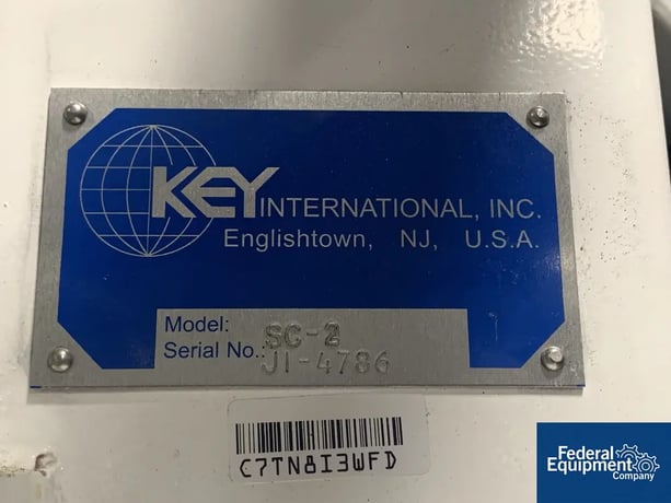 1.5 Ton, Key International #SC-2, single station bench press, .5" max tablet diameter, #3427-1 - Image 2