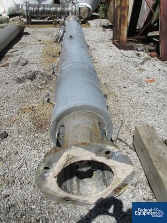 Whiting, Metals stripping column, 304L Stainless Steel, 14" diameter x 16' straight side, dish top and - Image 1