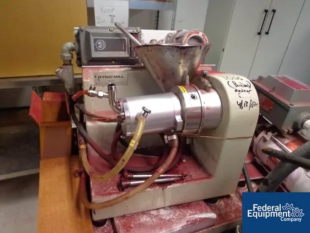 WAB #Dyno-Mill-KDL, Stainless Steel jacketed chamber, explosion proof design, #46726 - Image 1