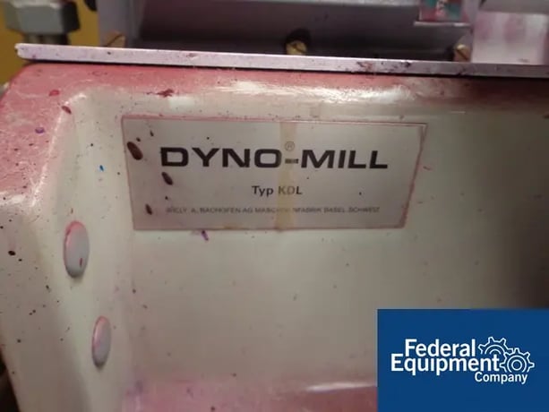 WAB #Dyno-Mill-KDL, Stainless Steel jacketed chamber, explosion proof design, #46726 - Image 4