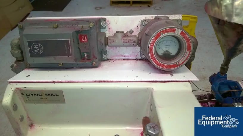 WAB #Dyno-Mill-KDL, Stainless Steel jacketed chamber, explosion proof design, #46726 - Image 7