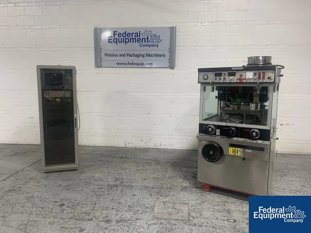 6.5 Ton, Unipress, Tablet Rotary Press, #3480-2 - Image 1