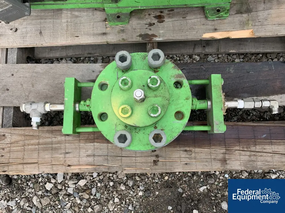 PulsaFeeder #7440-S-AE, diaphragm metering pump, series 40, nominally rated 8.55 gph at 330 psi, with 5 hp - Image 8