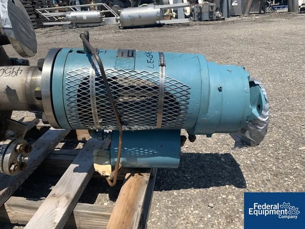30 gallon Gaspar reactor, 316L Stainless Steel, 18" diameter x 24" straight side, 2.1 semi eliptical dish - Image 6