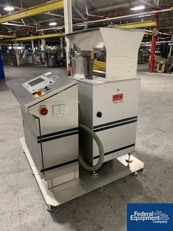 Harro Hofliger #KWS12-S, capsule checkweigh, (12) lanes, with stainless steel hopper and control cabinet, 208 - Image 5