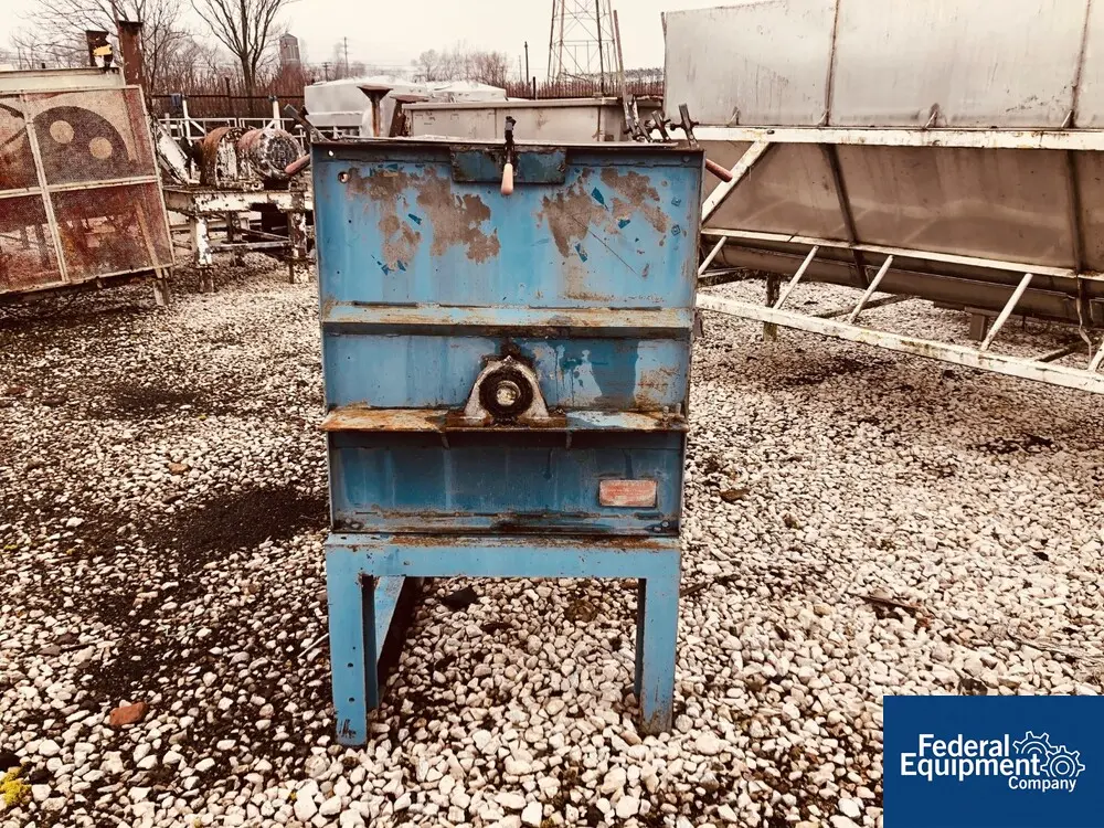 15 cu.ft. Marion #2030, paddle blender, Carbon Steel, approximately 27" wide x 48" long trough, outboard - Image 3