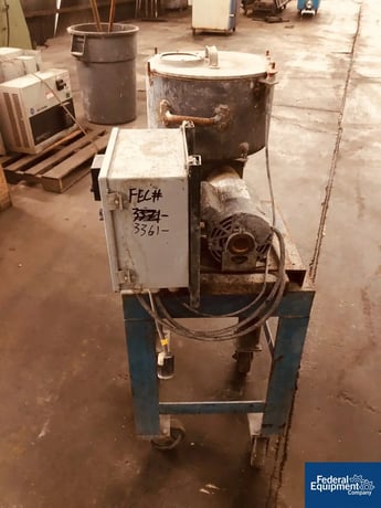 Simpson Mix Muller, 1 gallon capacity, carbon steel construction, 1 gallon, approximately 12" diameter x 7" - Image 2