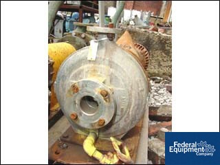 40 GPM, Worthington #D1011, 2" x 1" x 10" centrifugal pump, 316 Stainless Steel, 5 HP, #18837 (4 available) - Image 2