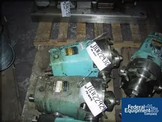 100 GPM, Waukesha #60, 2.5" rotary lobe pump, #22929 (2 available) - Image 1