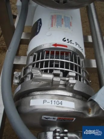 280 GPM @ 169' TDH, Waukesha #C216, sanitary Stainless Steel centrifugal pump, 3 HP, #29603 - Image 1