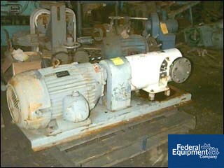 Lobeflo #AP/LV400CS8, 4" positive displacement pump, sanitary Stainless Steel, #14341 - Image 1