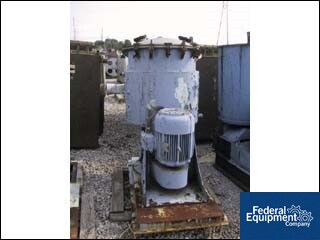 100 gallon Abbe Dispersall Stainless Steel mixer, 15 HP, jacketed bowl, hinged top cover, underdriven, #16257 - Image 2